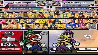 MUGEN Wii U Super Mario Bros vs Wii U Super Mario Bros