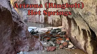 Arizona (Ringbolt) Hot Springs via White Rock Canyon, April 2024 [4K] (subtitles)