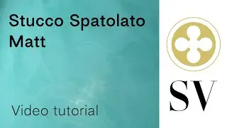 Stucco Spatolato Matt by Stucco Veneziano Shop | Video Tutorial 2025