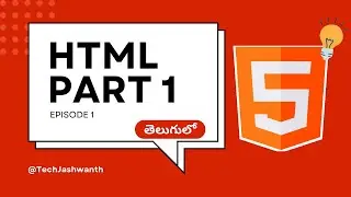 Web Development 2024 in telugu | HTML Part 1 | Episode 1 | Web Development Series