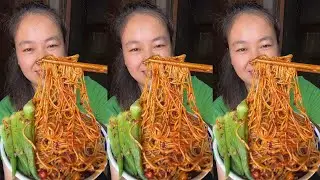 Rustic Meal &ndash; Fatty Pork with Pickled Onions &ndash; Mom's Vegetables, Meat, and Fish Are So Delicious!