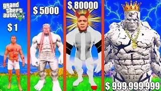 $1 GOLD & WHITE YEARS HULK SUIT into $1,000,000,000 PINK & WHITE YEARS HULK SUIT in GTA 5 !