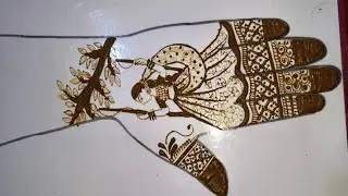 Sawan special Mehandi Design|sawan me jhula jhukti hui ladki in Henna design.#sawan
