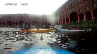 20200105 Paul Rolling at Albert Dock (Liverpool Canoe Club)