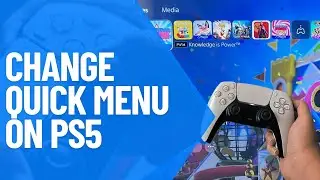 How to Change Quick Menu on PS5 | Customize PS5 Control Center (2025)