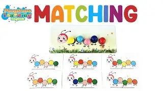Color Matching | Learn Colors Patterns and Sorting | Educational Toddler Learning Videos #kids
