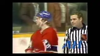 NHL Apr. 21, 1979 Toronto Maple Leafs v Montreal Canadiens (R) Dave Hutchison v Pat Hughes (R)
