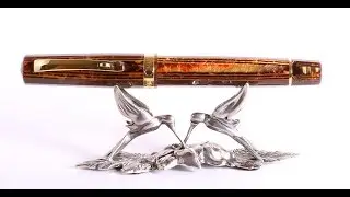 OMAS Grand Paragon Fountain Pen in Arco Bronze Celluloid