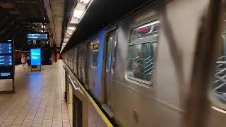 R160 #8713/#9322 (E) leaving Jamaica - Van Wyck 