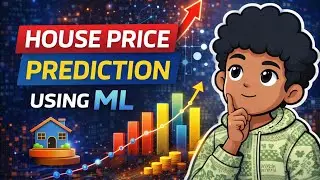 In just ☢️4 mins☢️ we Build a Machine learning project 🏠📈🔥