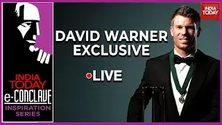 Australian Cricketer David Warner Exclusive| India Today e Conclave Inspiration Series | IPL 2020