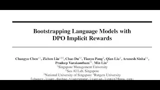 Bootstrapping Language Models with DPO Implicit Rewards