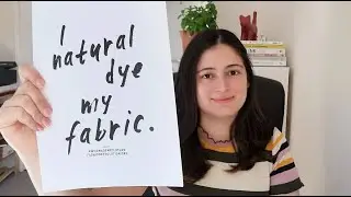 Can NATURAL DYE replace synthetic dyes?  | Fashion revolution week | slow fashion Casacaribe