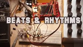 Beats and rhythms with a Matrix Mixer and two oscillators