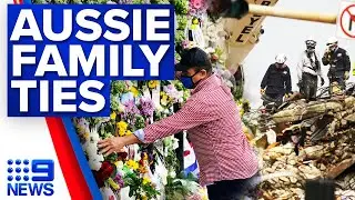 Australian link to Miami building collapse victims | 9 News Australia