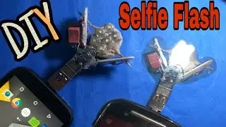 How to make DIY Superbright Selfie Flash For Android/IOS Smartphones??🔴2016 Latest