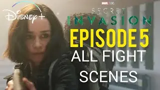 ALL FIGHT SCENE - Secret Invasion EPISODE 5