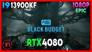 RTX 4080 - I9 13900KF - PUBG: BLACK BUDGET(CLOSED ALPHA) - EPIC - 1080P