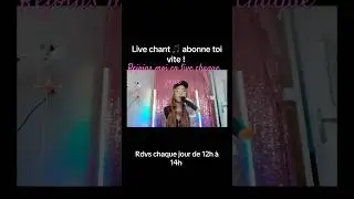 En live sur TikTok de 12 h &agrave; 14h #cover #chanteuse  #celinedion #chanter #emotions
