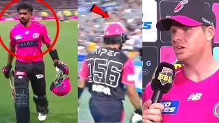 Babar Azam In BBL: Babar Azam & Steve Smith Fight | Babar Azam Failed Again In BBL | Babar Azam News