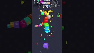 highest score in cube arena #addictive #highestscore #cube #arena #1024 #2048 #16777k #bestplayer