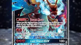 Custom Mega Charizard GX Card