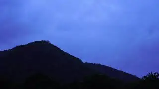 Time Lapse Fast moving Clouds 4k