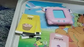 Flash Card reader toy # toy game#  talking flash card Game ..for improve vocabulary 