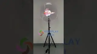 65cm 3D Hologram LED FAN Display  #3ddisplay #hologram #fyp