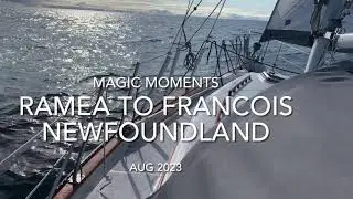 Sailing to Francois Newfoundland