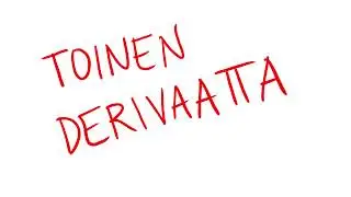 Toinen derivaatta