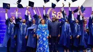Pdt Félix TSHISEKEDI et Denise Nyakeru#Excellentia|Remise des prix d'excellence scolaire