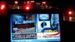ISDB-T One-Seg vs NTSC-M Mobile TV Test