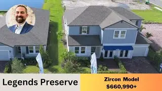Meritage Homes, Legends Preserve, Zircon Model, Daytona Beach, Florida