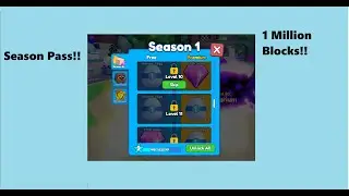 1 MILLION BLOCKS!! Buying the season pass (Mining Simulator 2)