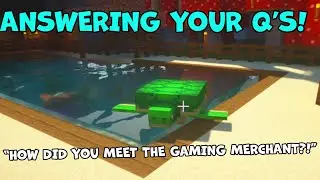 Q&A Session With The Gaming Merchant And Rosie Wifey! Plus Minecraft House Tour!