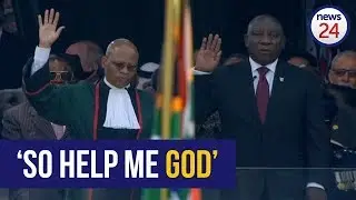 WATCH: Cyril Ramaphosa sworn in as South Africa’s sixth democratically elected president