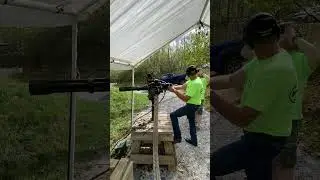 Our new M134 Minigun!!!  It's freaking amazing.  Here's a 250 round test belt in 6 seconds.