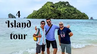 4 Island tour Krabi | Railay beach Thailand | Poda Island Krabi | Four Island tour Krabi |Krabi vlog
