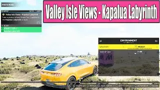 The Crew Motorfest Photo Ops Valley Isle Views - Kapalua Labyrinth