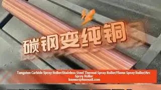 Tungsten Carbide Spray Roll/Stainless Steel Thermal Spray Roll/Flame Spray Roll/Arc Spray Roll