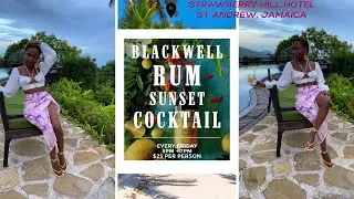 JAMAICA VLOG| STRAWBERRY HILL COCKTAIL PARTY + NIGHT PROPERTY TOUR