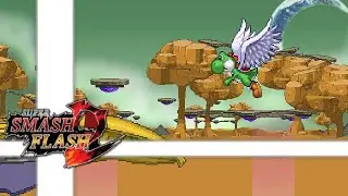 Who Can Survive The Big Blue In Super Smash Flash 2 Beta - Final Smash