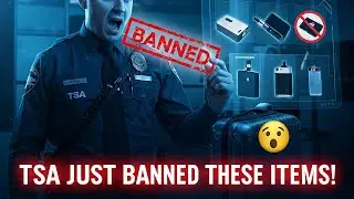 TSA Just BANNED These Items From Checked Bags in 2025 FULL LIST!