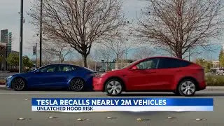 Tesla recalls 2 Million vehicles over potential hood latch failure