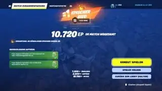 Fortnite Solo Win and transforming it to an Epic Royal Crown Win