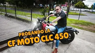 PROBANDO LA CF MOTO CLC 450