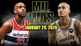 Milwaukee Bucks vs Washington Wizards Full Game Highlights &ndash; January 29, 2026 | NBA Season