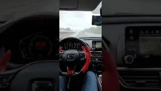Openpilot performance in rain #autopilot #accord #comma #openpilot