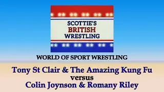 Tony St Clair & Kung Fu vs Colin Joynson & Romany Riley (WORLD OF SPORT BRITISH WRESTLING)